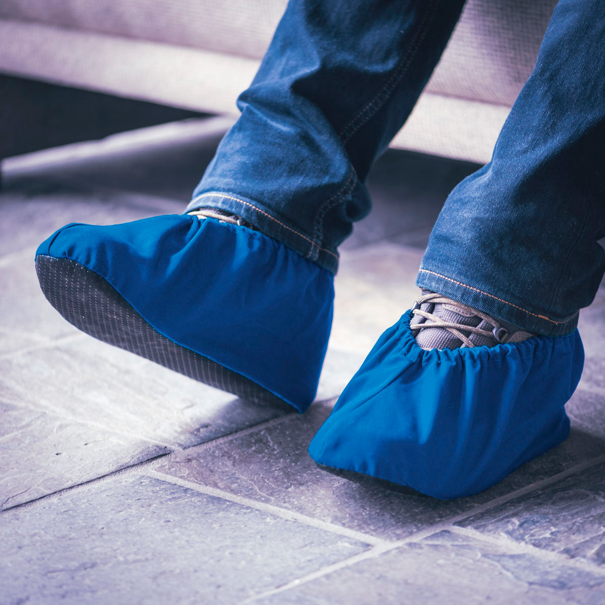 Nesto's® Herbruikbare schoenovertrek - Licht Blauw