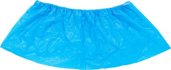 De plastic wegwerp schoenhoes van Nesto's