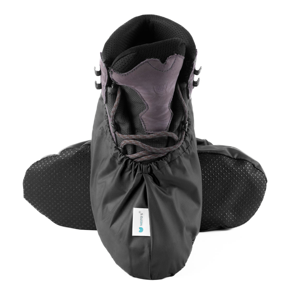 Nesto's® Waterafstotende Herbruikbare Schoenovertrek - Zwart