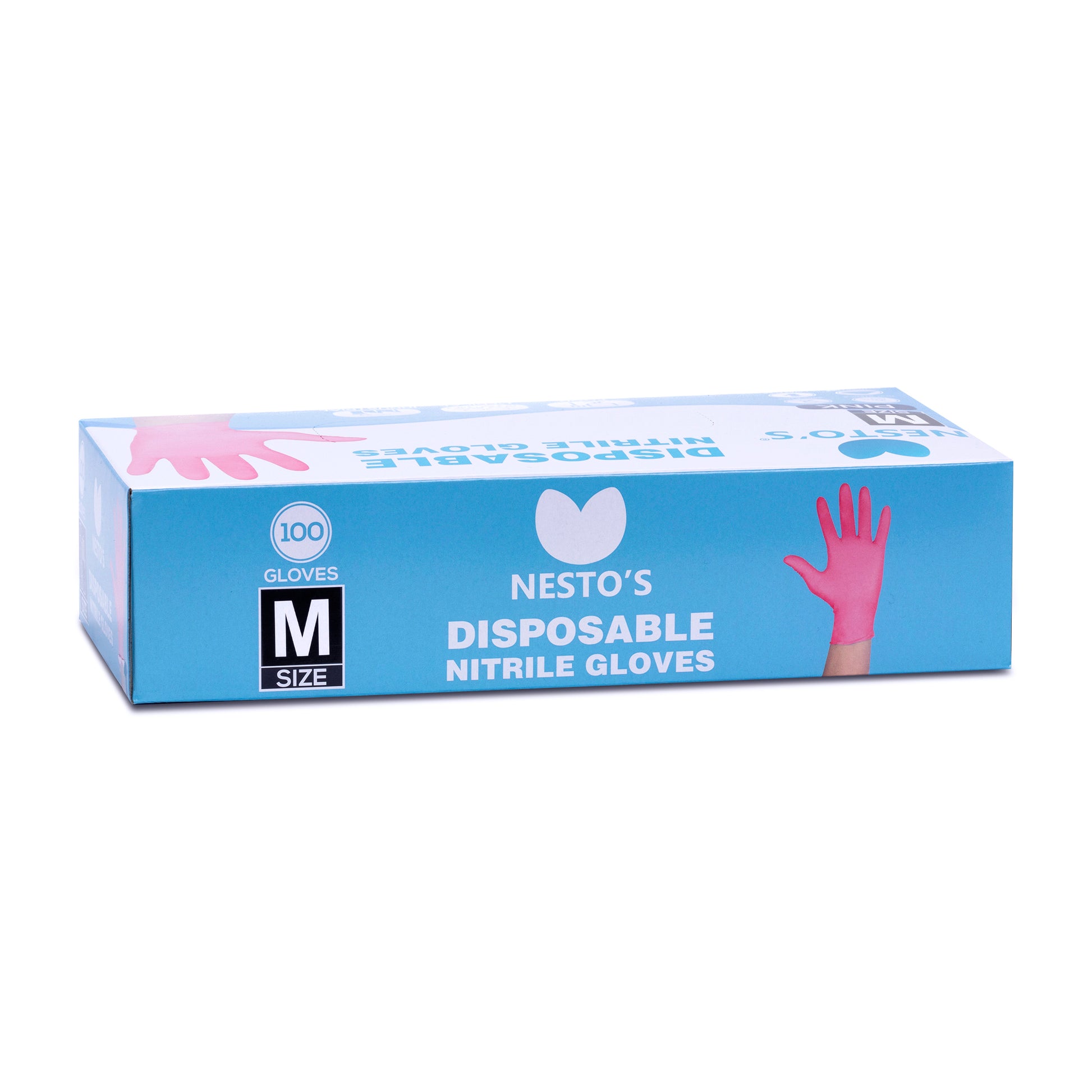 Roze nitril wegwerp handschoentjes 100 stuks vanaf €3,90